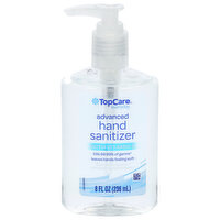 TopCare Hand Sanitizer, with Vitamin E, Advanced - 8 Fluid ounce 