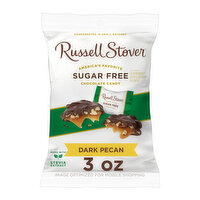 Russell Stover Sugar Free Pecan Delight Dark Chocolate Candy, 3 oz. bag (≈ 5 pieces) - 3 Ounce 