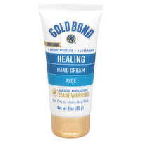 Gold Bond Hand Cream, Aloe, Healing - 3 Ounce 