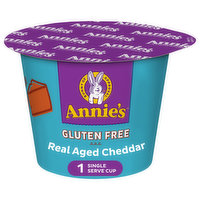 Annie's Rice Pasta & Cheese, Gluten Free, Real Aged Cheddar - 2.01 Ounce 