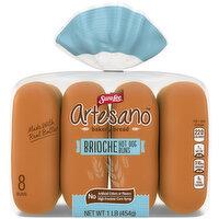 Sara Lee Hot Dog Buns, Brioche - 8 Each 