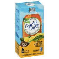 Crystal Light Drink Mix, Lemon Iced Tea, On-the-Go Packets, 10 Pack