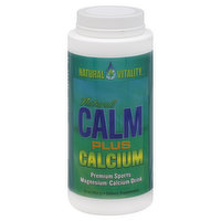Natural Vitality Natural Calm, Plus Calcium, Original (Unflavored) - 16 Ounce 