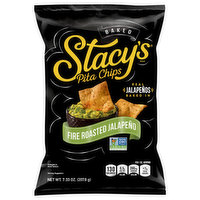 Stacy's Pita Chips, Fire Roasted Jalapeno, Baked - 7.33 Ounce 