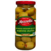 Mezzetta Martini Olives, Imported Spanish Queen - 10 Ounce 