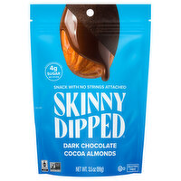 SkinnyDipped Almonds, Dark Chocolate Cocoa - 3.5 Ounce 