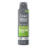 Dove Antiperspirant, Extra Fresh, Dry Spray - 3.8 Ounce 