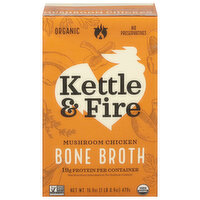 Kettle & Fire Bone Broth, Mushroom Chicken