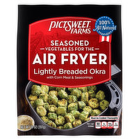 Pictsweet Farms Seasoned Vegetables for the Air Fryer, Lightly Breaded Okra, 14 oz - 14 Ounce