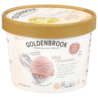 Goldenbrook Milk Chocolate Ice Cream - 0.5 Gallon 