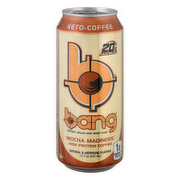 bang Coffee, High Protein, Mocha Madness - 15 Ounce 