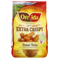 Ore Ida Tater Tots, Extra Crispy - 28 Ounce