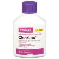 TopCare ClearLax, Unflavored, Powder