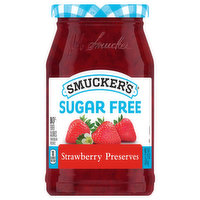 Smucker's Preserves, Sugar Free, Strawberry - 12.75 Ounce 