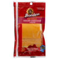 Borden Cheese, Slices, Sharp Cheddar