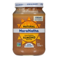 MaraNatha Creamy Natural California Almond Butter - 16 Ounce 