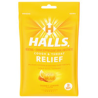 HALLS HALLS Relief Honey Lemon Cough Drops, 30 Drops