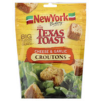 New York Bakery Croutons, Cheese & Garlic - 5 Ounce 