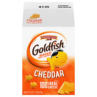 Goldfish Snack Crackers, Cheddar, Baked