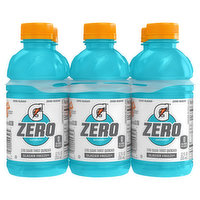 Gatorade Thirst Quencher, Zero Sugar, Glacier Freeze - 6 Each 