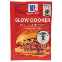 McCormick Slow Cooker, Barbecue Pulled Pork Seasoning Mix - 1.6 Ounce 