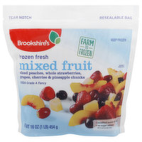 Brookshire's Mixed Fruit, Frozen Fresh - 16 Ounce 