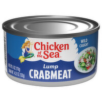 Chicken of the Sea Crabmeat, Lump - 6 Ounce 