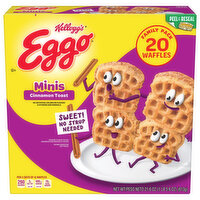 Eggo Waffles, Cinnamon Toast, Minis, Family Pack