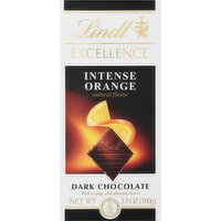 Lindt Dark Chocolate, Intense Orange - 3.5 Ounce 