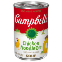 Campbell's Condensed Soup, Chicken Noodle O's - 10.5 Ounce 