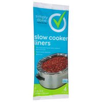 Simply Done Slow Cooker Liners - 4 Each 