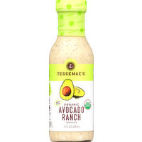 Tessemae's Dressing, Organic, Avocado Ranch - 10 Ounce 