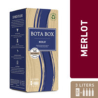 Bota Box Merlot Red Wine - 3 Litre 