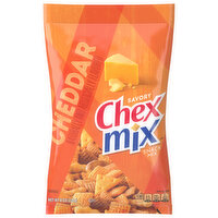 Chex Mix Snack Mix, Savory, Cheddar - 8 Ounce 