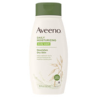 Aveeno Body Wash, Lightly Scented, Daily Moisturizing - 18 Ounce 