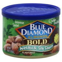Blue Diamond Almonds, Wasabi & Soy Sauce Flavored - 6 Ounce