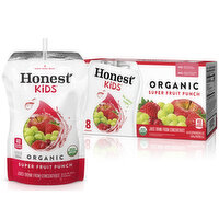 Honest  Super Fruit Punch Organic Fruit Juice - 8 Each 