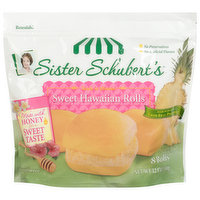 Sister Schubert's Hawaiian Rolls, Sweet - 8 Each 