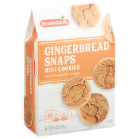 Brookshire's Crispy Ginger Snaps Mini Cookies - 6 Each 