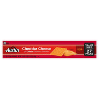 Austin Sandwich Crackers, Cheddar Cheese on Cheese, Value Size, 27 Pack - 27 Each