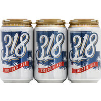 318 Beer, Golden Ale, 6 Pack