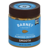 Barney Almond Butter, Smooth - 10 Ounce 