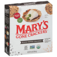 Mary's Gone Crackers Crackers, Black Pepper - 6.5 Ounce 