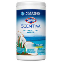 Clorox Disinfecting Wipes, Pacific Breeze & Coconut - 75 Each 