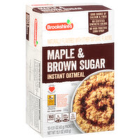 Brookshire's Maple & Brown Sugar Instant Oatmeal