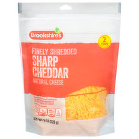 Brookshire's Finely Shredded Sharp Cheddar Cheese - 8 Ounce 