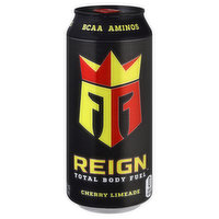 Reign Energy Drink, Cherry Limeade - 16 Ounce 