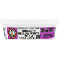 Miso Master Miso, Organic, Mellow White - 8 Ounce 