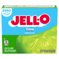 Jell-O Gelatin Dessert, Low Calorie, Sugar Free, Lime