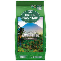 Green Mountain Coffee Roasters Coffee, Ground, Dark Roast, Sumatra Reserve - 12 Ounce 